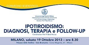 IPOTIROIDISMO: DIAGNOSI, TERAPIA e FOLLOW-UP