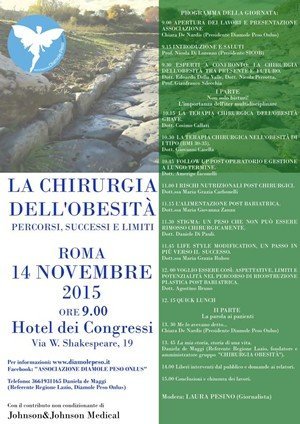 chirurgia obesità Roma 14 novembre 2015