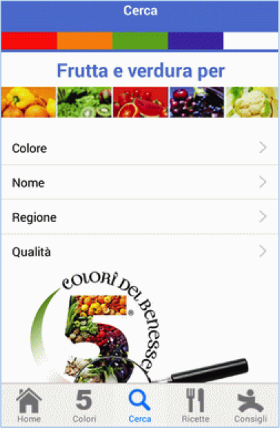 E’ arrivata la nuova app “Frutta e verdura”
