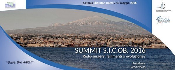 Catania, 9-10 maggio, SUMMIT S.I.C.OB. 2016