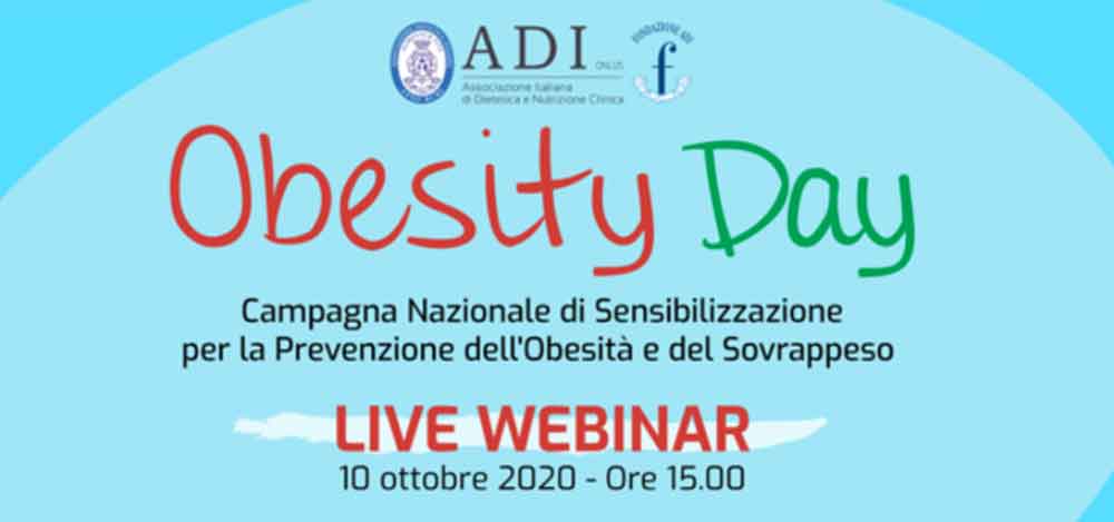 Obesity Day, 10 ottobre 2020 – Live Webinar ADI